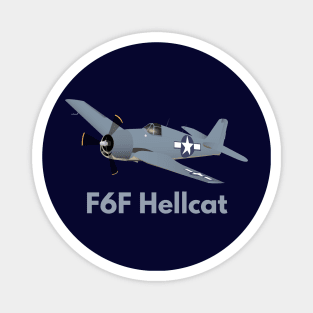 WW2 F6F Hellcat Airplane Magnet